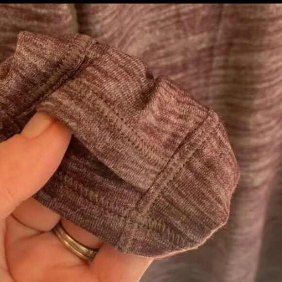 Lululemon Meant To Move Top lululemon athletica Plum Heathered EUC - Picture 4 of 5